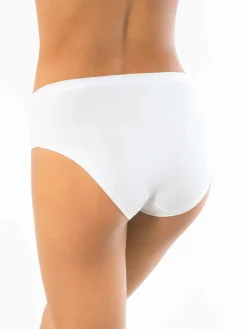 Sielei Slip donna medio alto in cotone