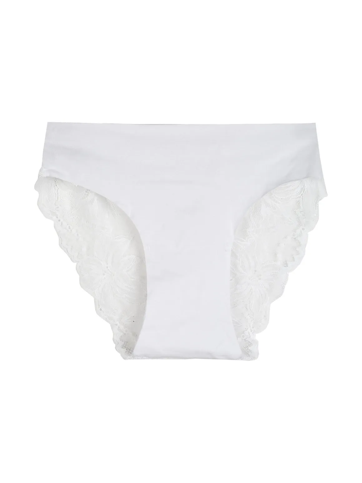Sielei Slip donna taglio laser in cotone e pizzo