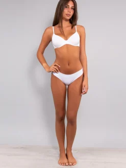 Sielei Slip donna taglio laser in cotone e pizzo