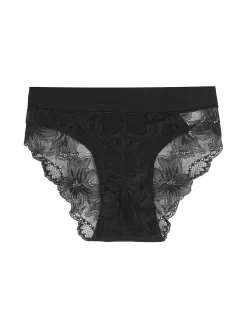 Sielei Slip donna taglio laser in cotone e pizzo