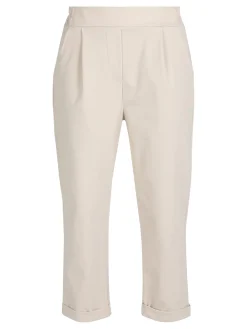 Sisan Pantaloni casual da donna con risvolto