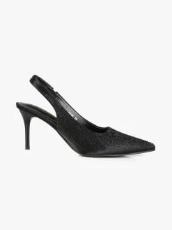 Sissi Miss Slingback donna con strass e cinturino elastico