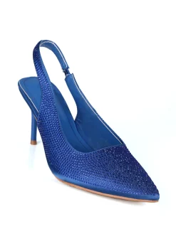 Sissi Miss Slingback donna con strass e cinturino elastico
