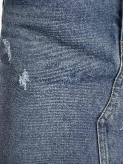 Sixte Gonna corta in denim sfrangiata