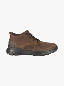 Skechers Arch Fit Garza Polacchine uomo in pelle - moro