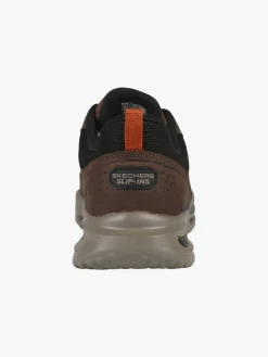 Skechers Arch Fit Orvan - Moxley Sneakers uomo in pelle - moro