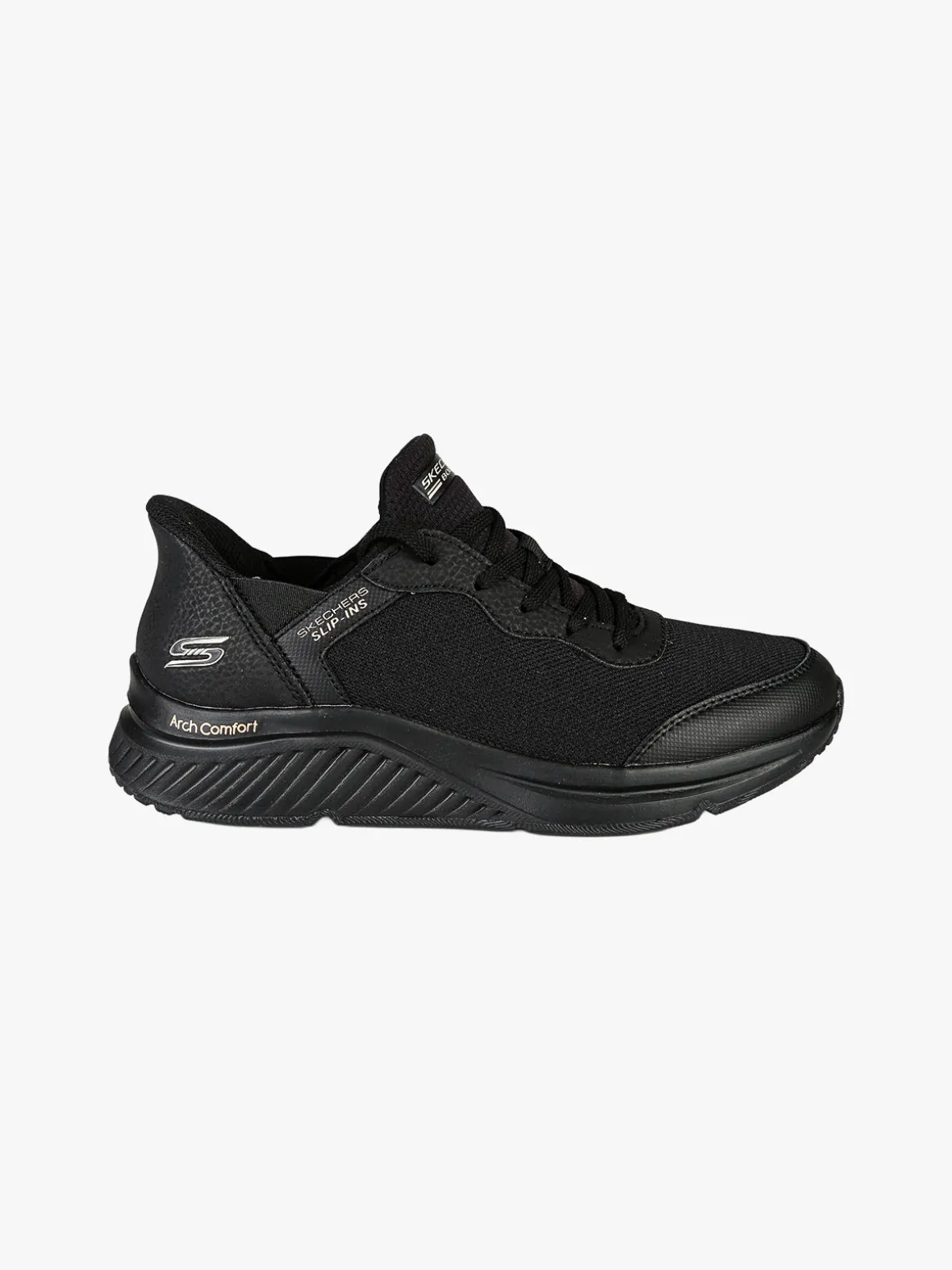 Skechers BOBS ARCH COMFORT - A LOOK Sneakers sportive donna - nero