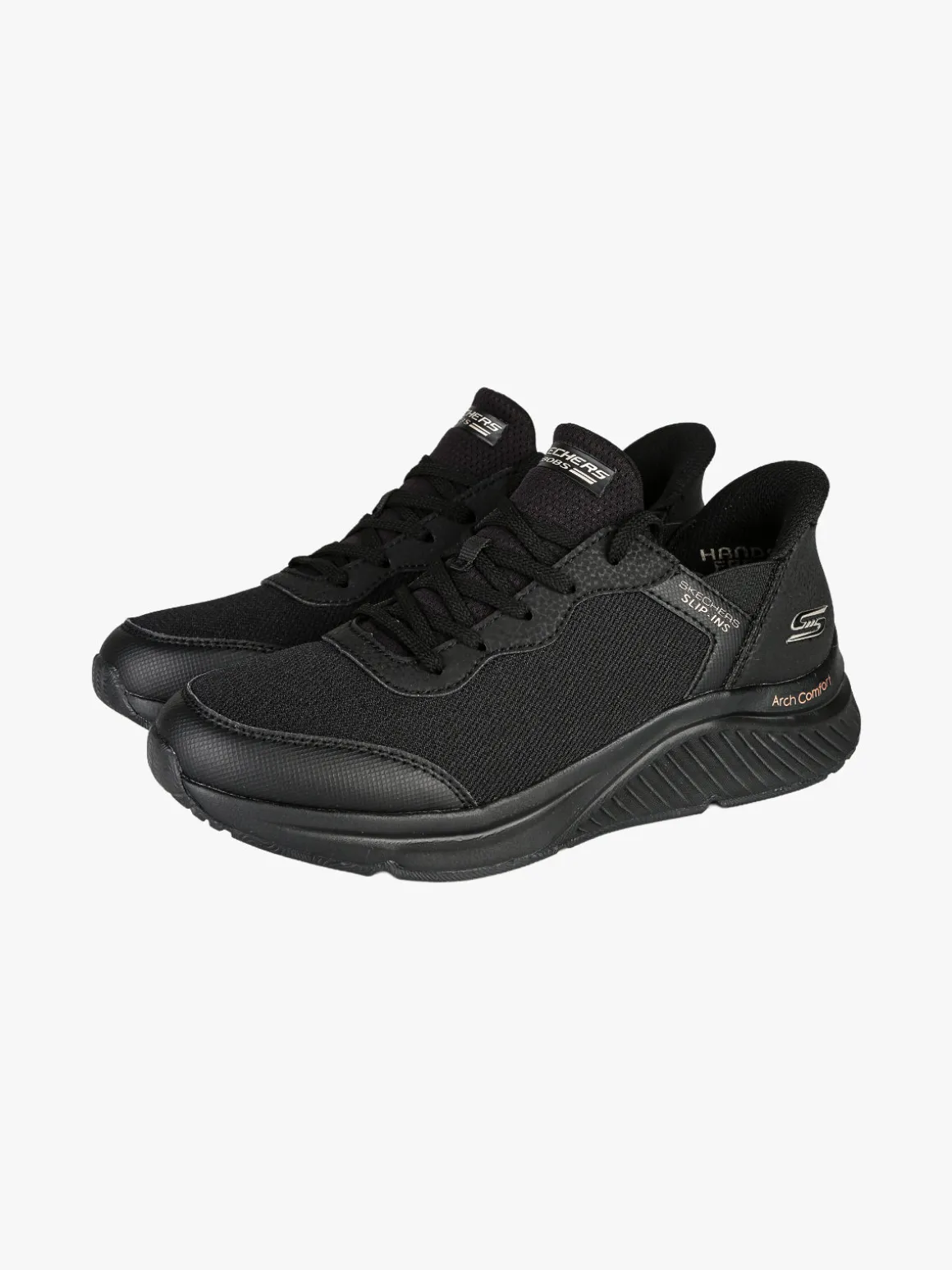 Skechers BOBS ARCH COMFORT - A LOOK Sneakers sportive donna - nero