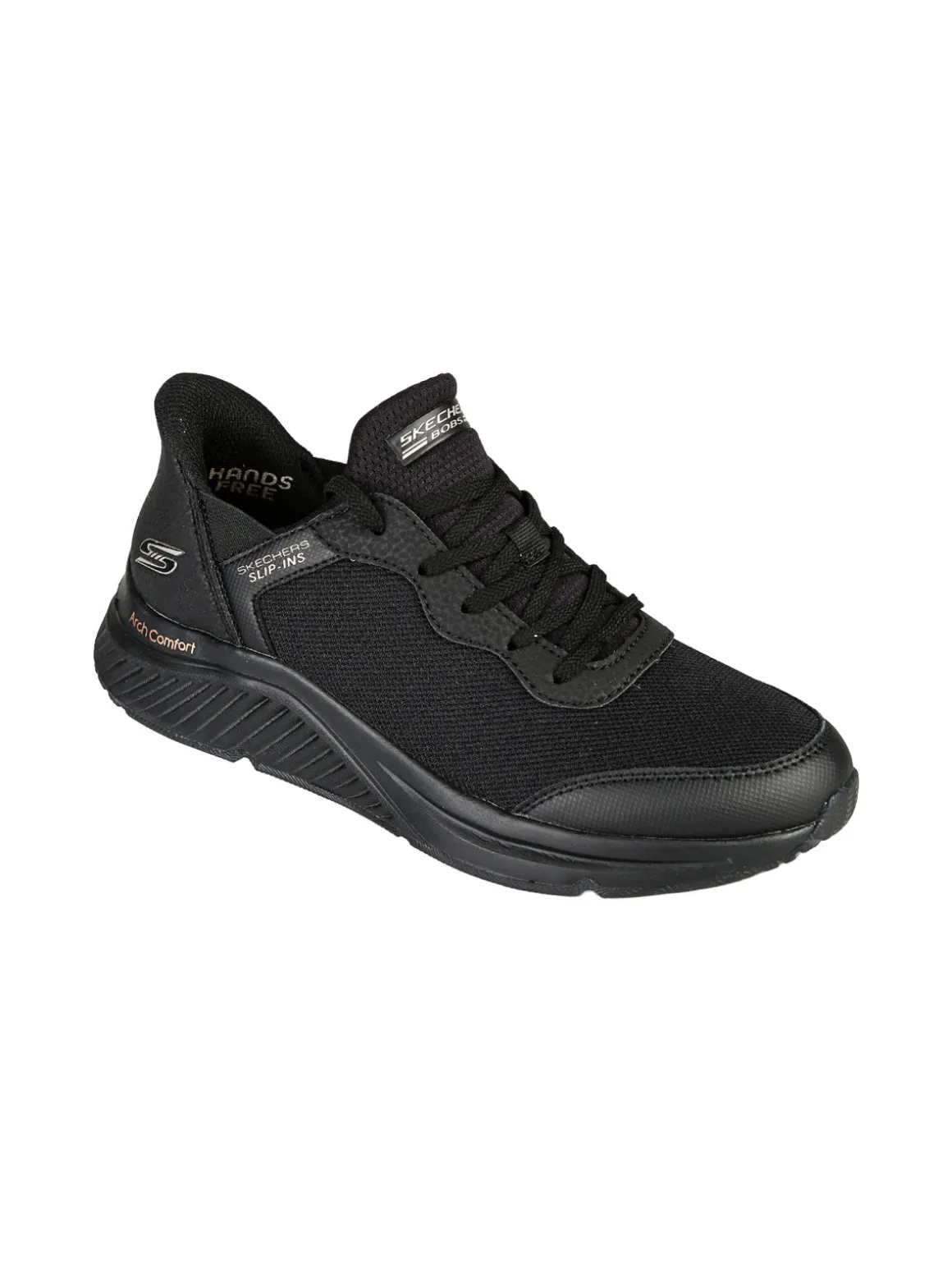 Skechers BOBS ARCH COMFORT - A LOOK Sneakers sportive donna - nero