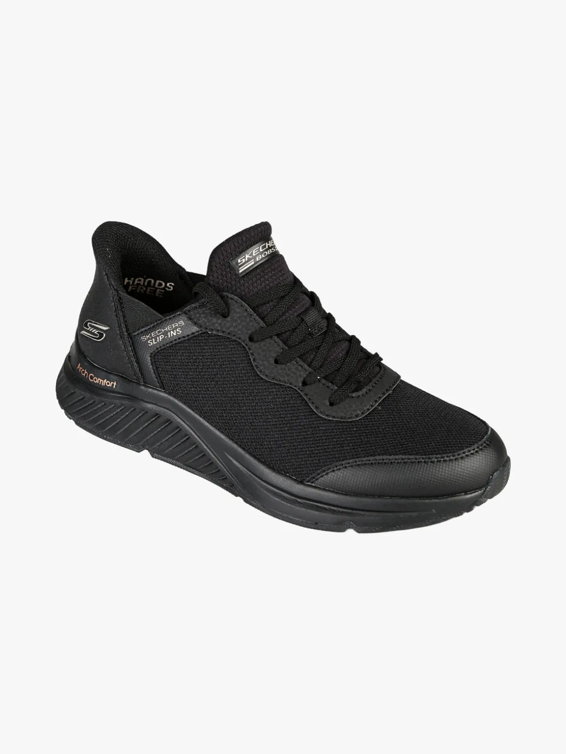 Skechers BOBS ARCH COMFORT - A LOOK Sneakers sportive donna - nero