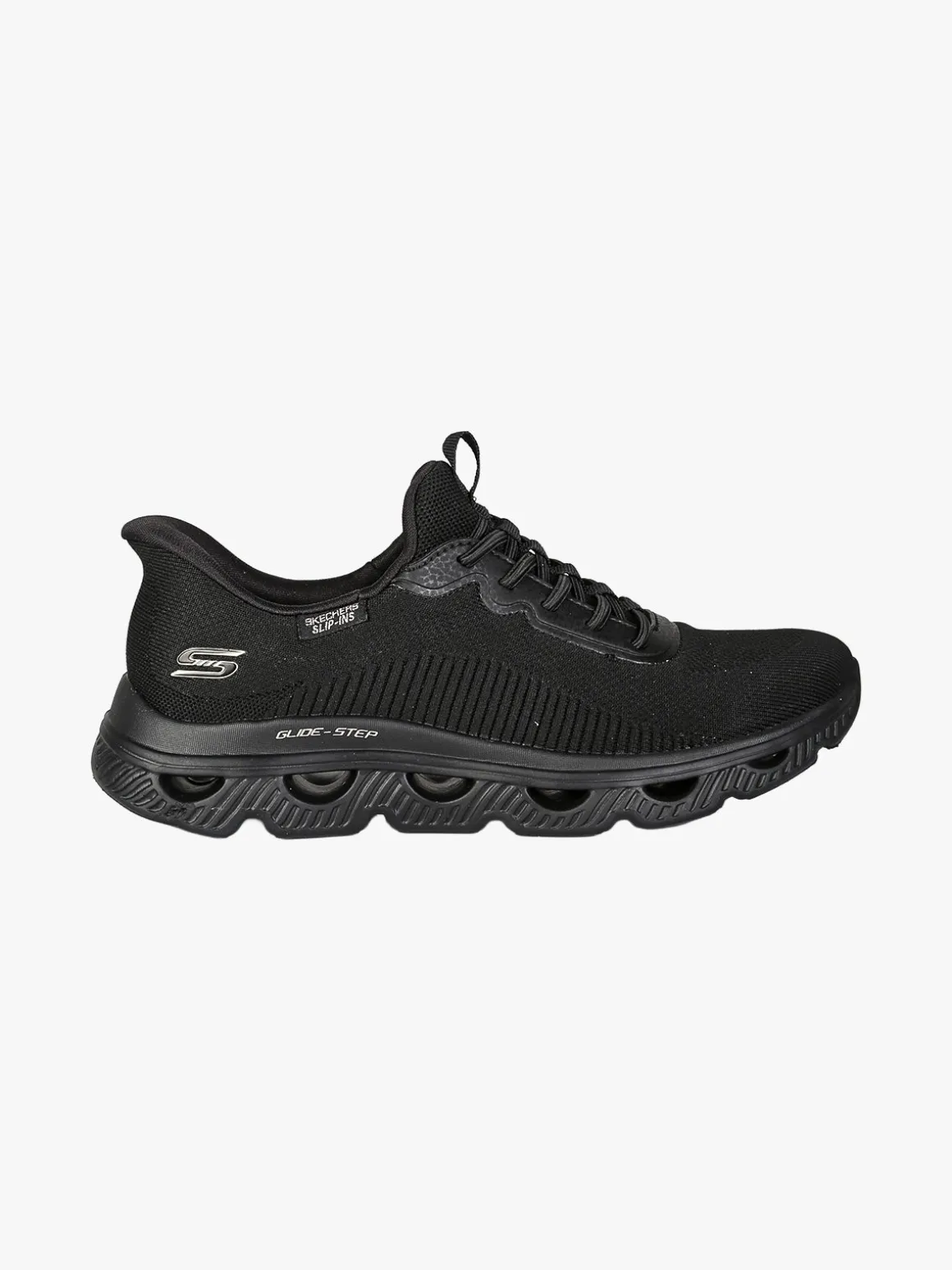 Skechers BOBS ARC WAVES Sneakers donna glide-step - nero