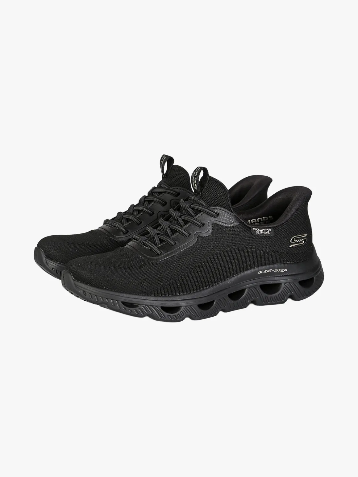 Skechers BOBS ARC WAVES Sneakers donna glide-step - nero