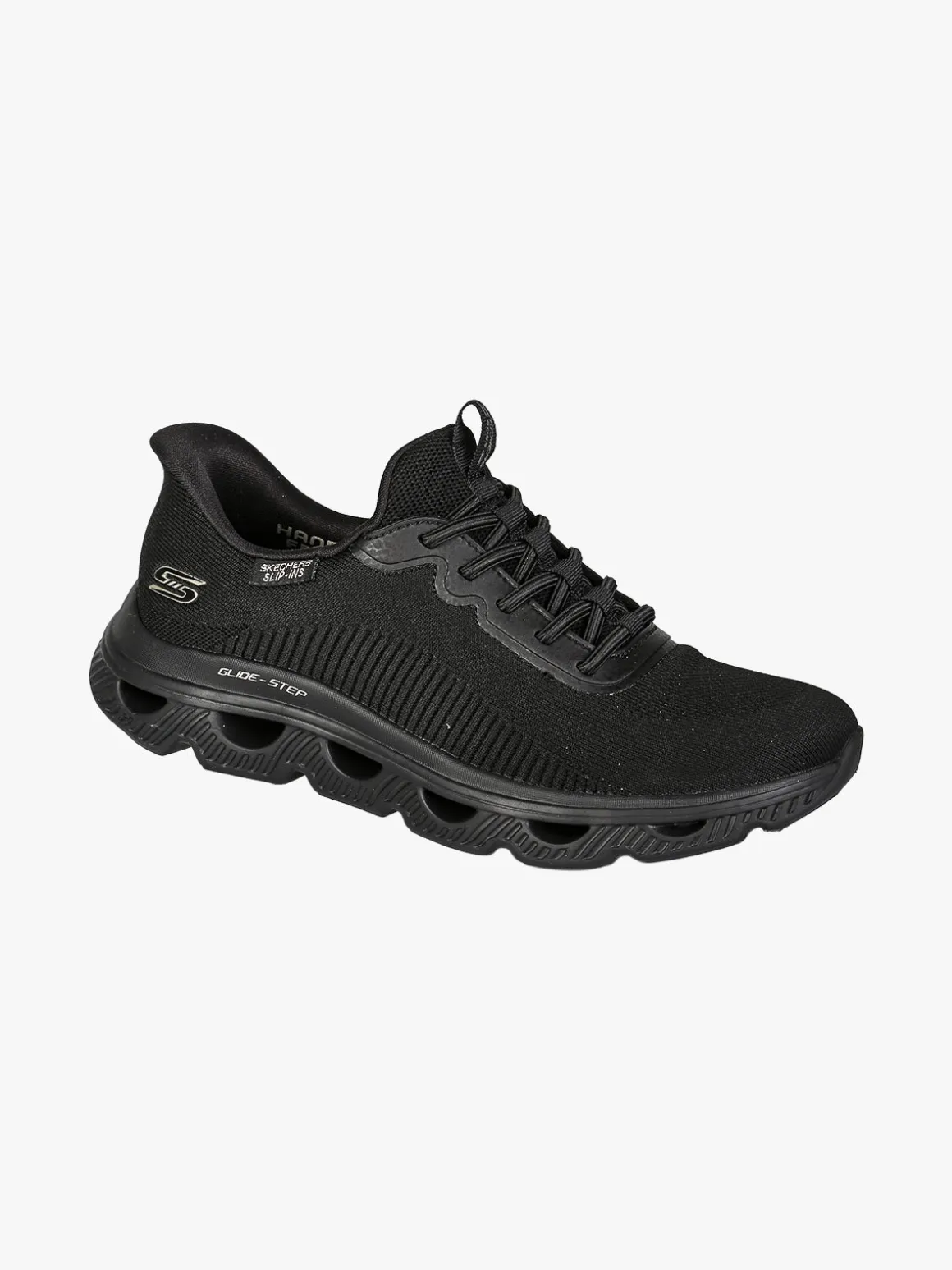 Skechers BOBS ARC WAVES Sneakers donna glide-step - nero