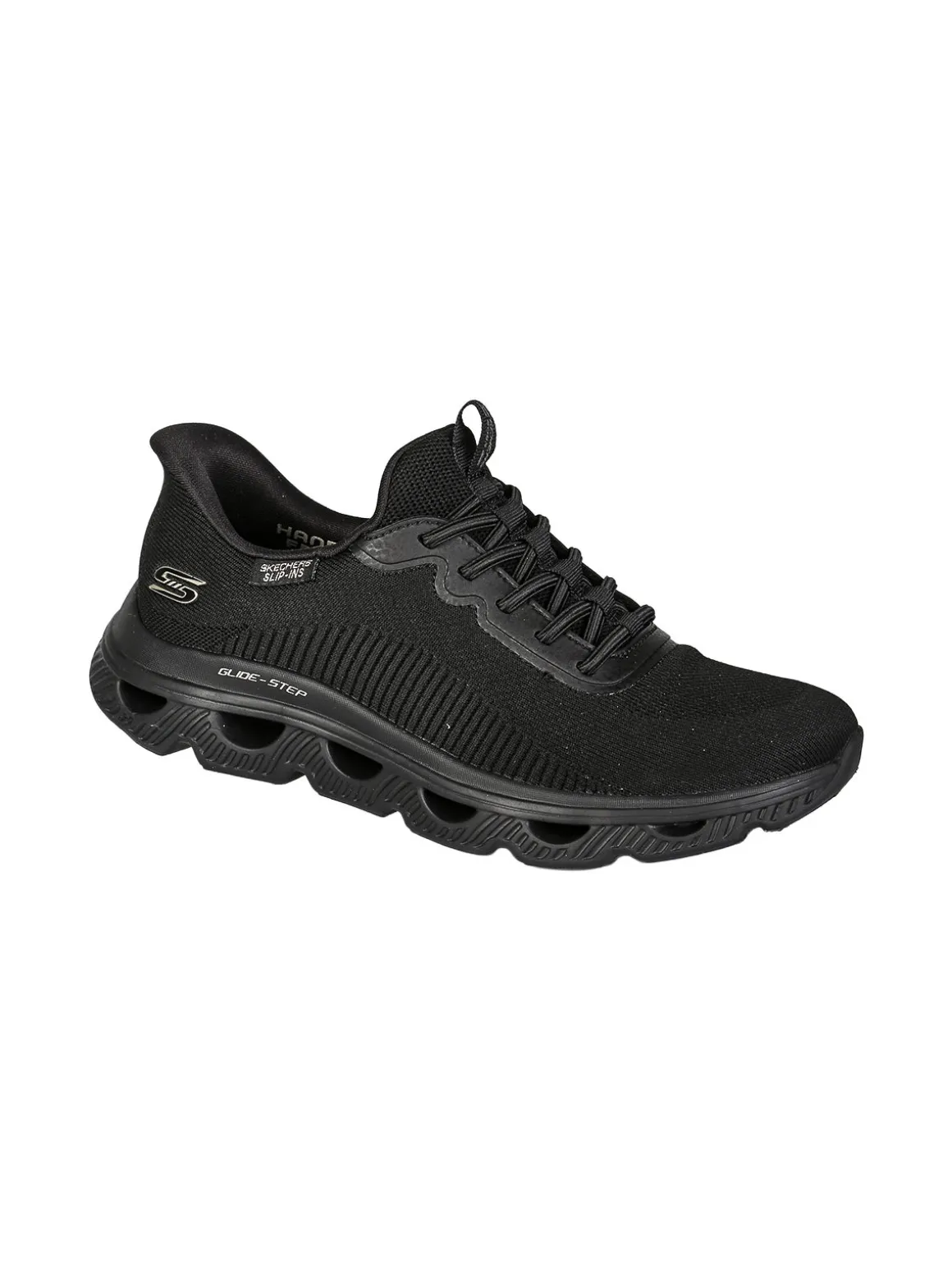 Skechers BOBS ARC WAVES Sneakers donna glide-step - nero