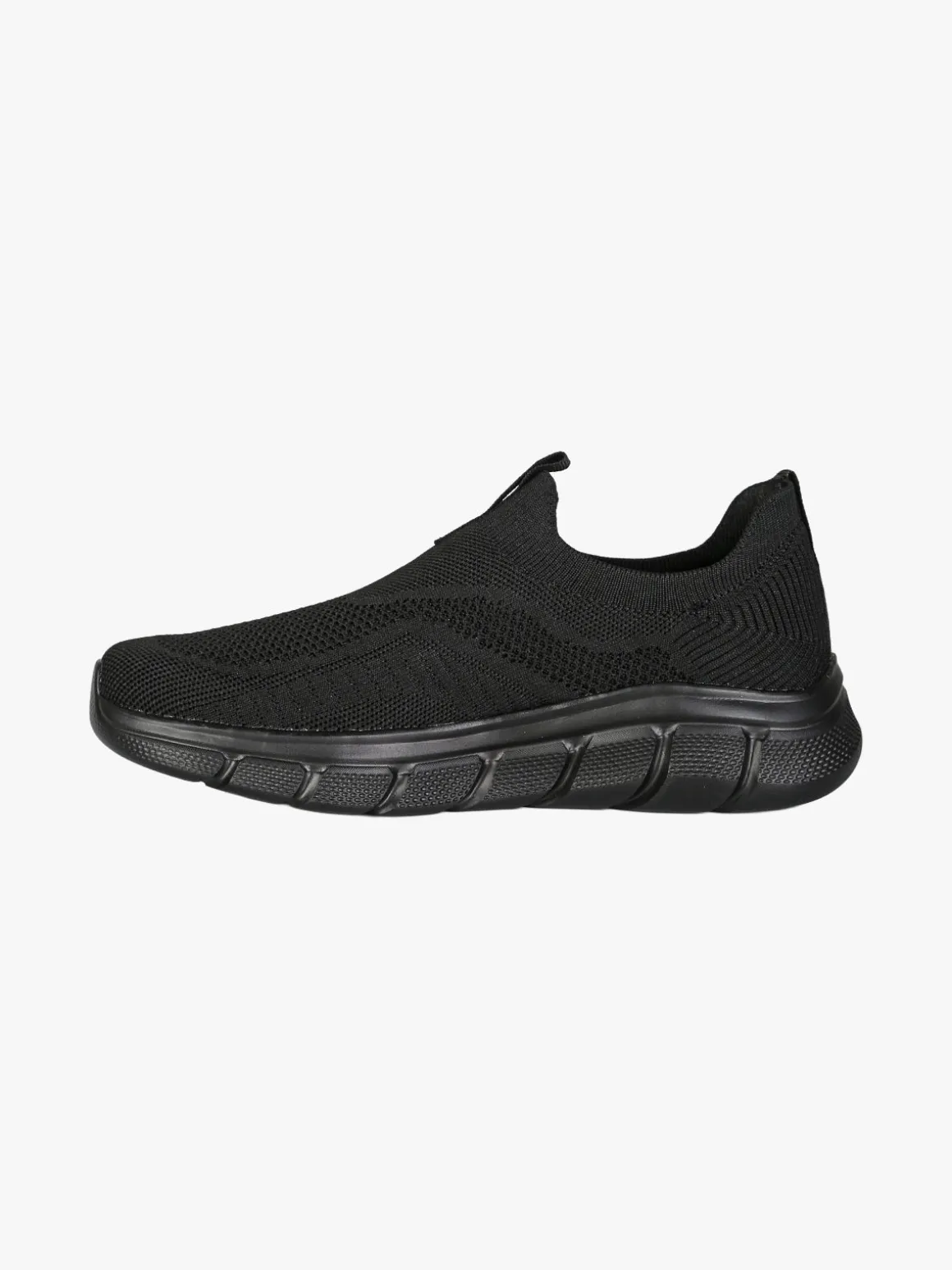 Skechers BOBS B FLEX Sneakers uomo silp on - nero