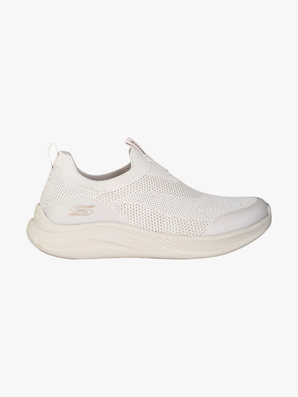 Skechers BOBS MODA FLEX Sneakers donna slip on - panna