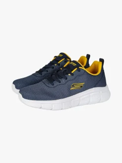 Skechers BOBS SPORT B FLEX Icy Edge Sneakers sportive da uomo - blu scuro
