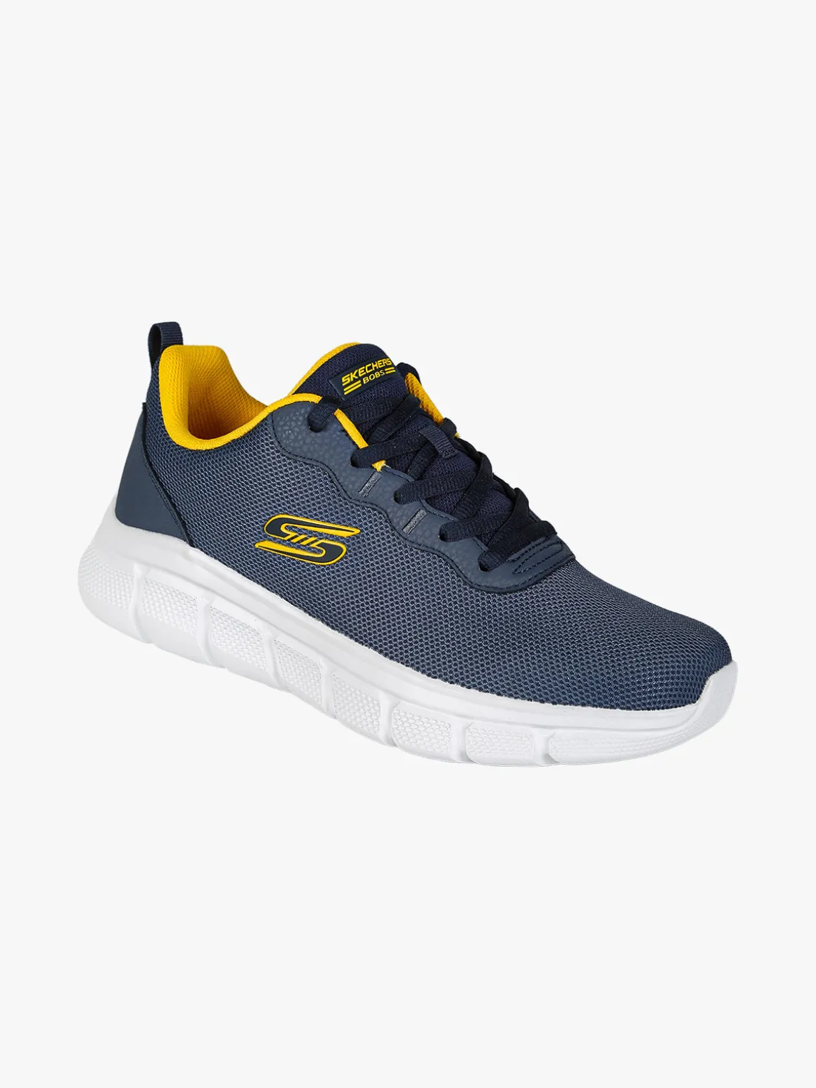 Skechers BOBS SPORT B FLEX Icy Edge Sneakers sportive da uomo - blu scuro