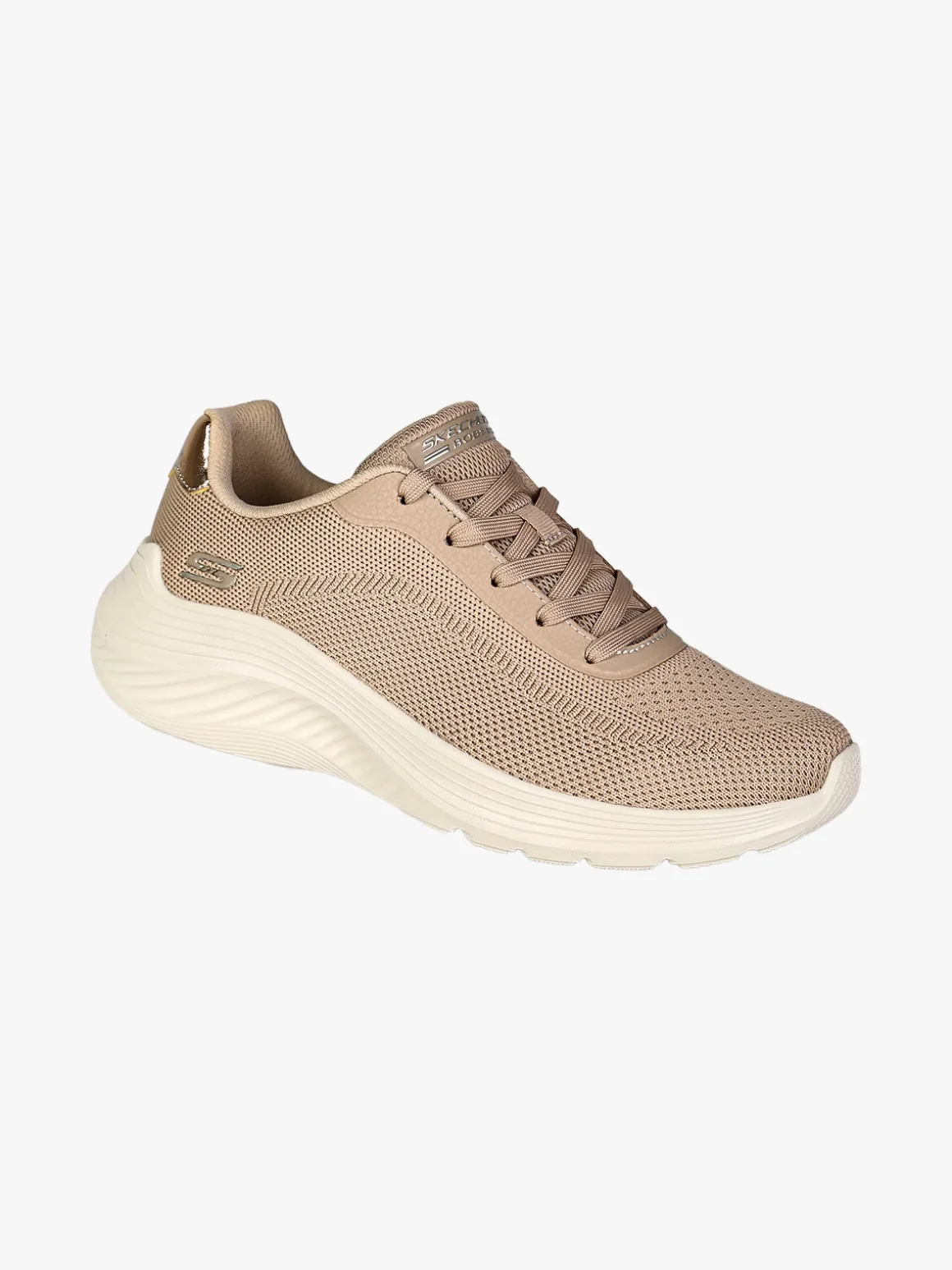 Skechers BOBS SQUAD WAVES Sneakers sportive da donna - taupe