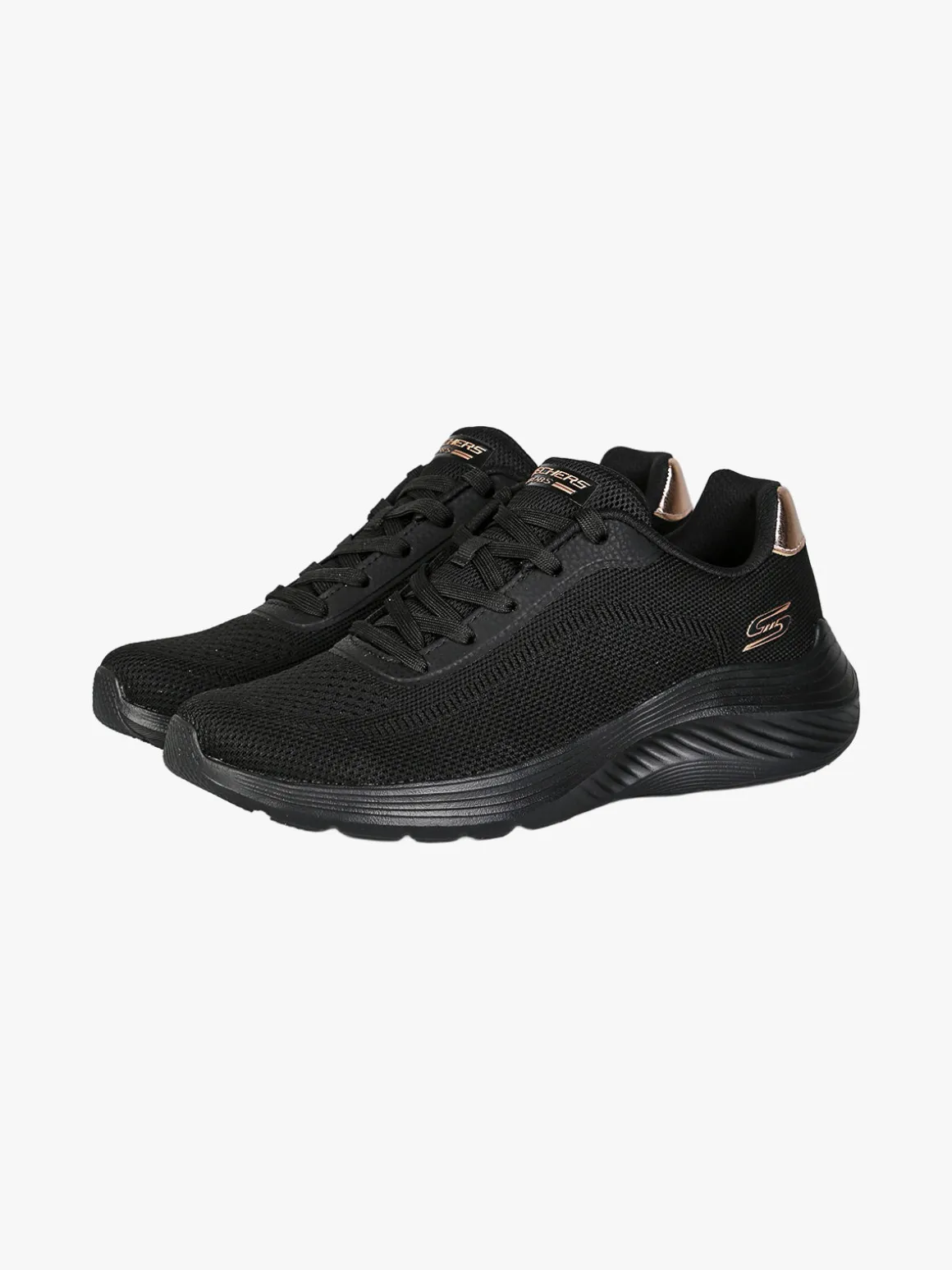 Skechers BOBS SQUAD WAVES Sneakers sportive da donna - nero