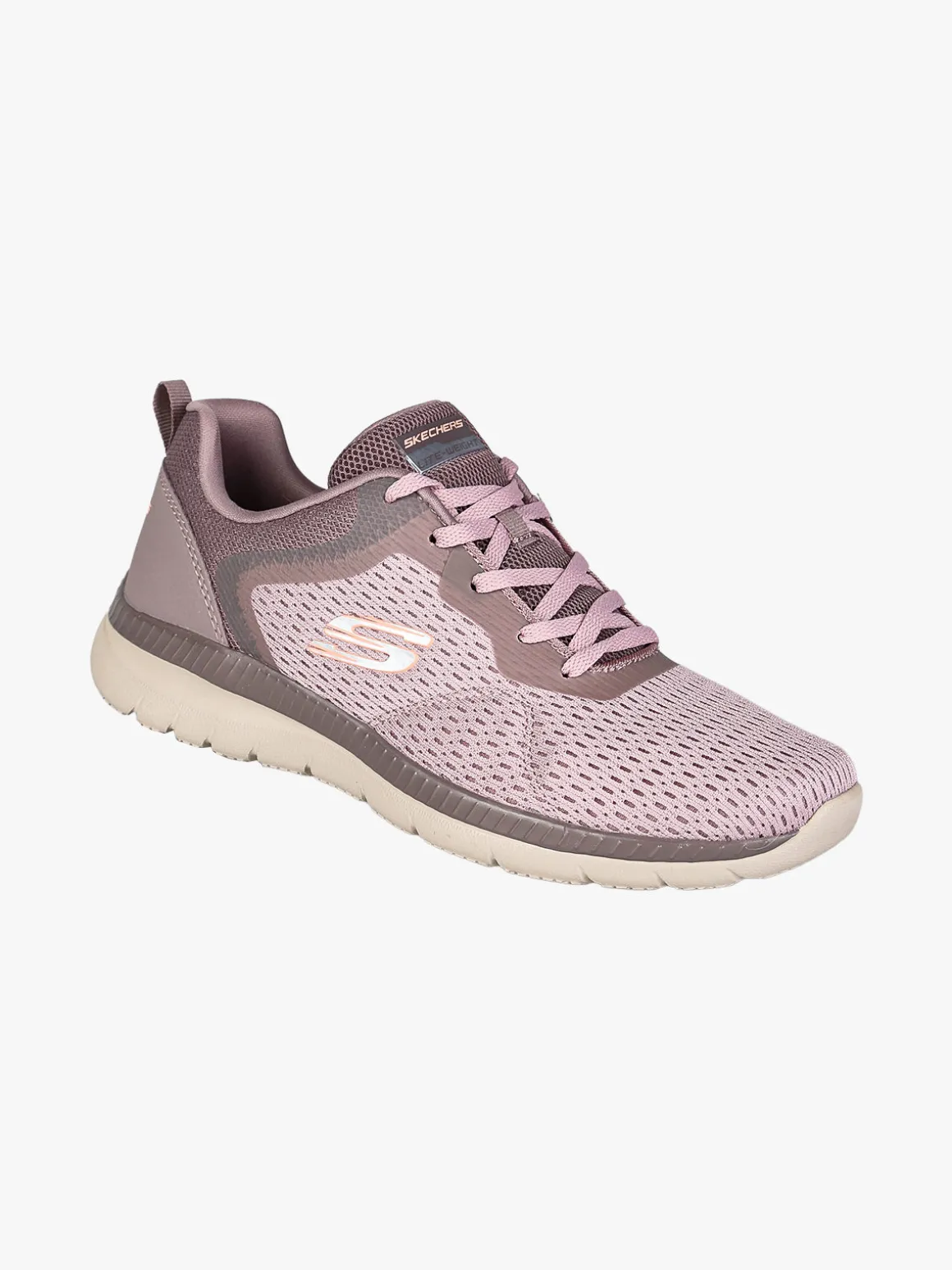 Skechers BOUNTIFUL QUICK PATH Sneakers sportive da donna - rosa