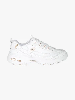 Skechers D'LITES FRESH START Sneakers in pelle da donna - bianco