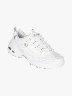 Skechers D'LITES FRESH START Sneakers in pelle da donna - bianco