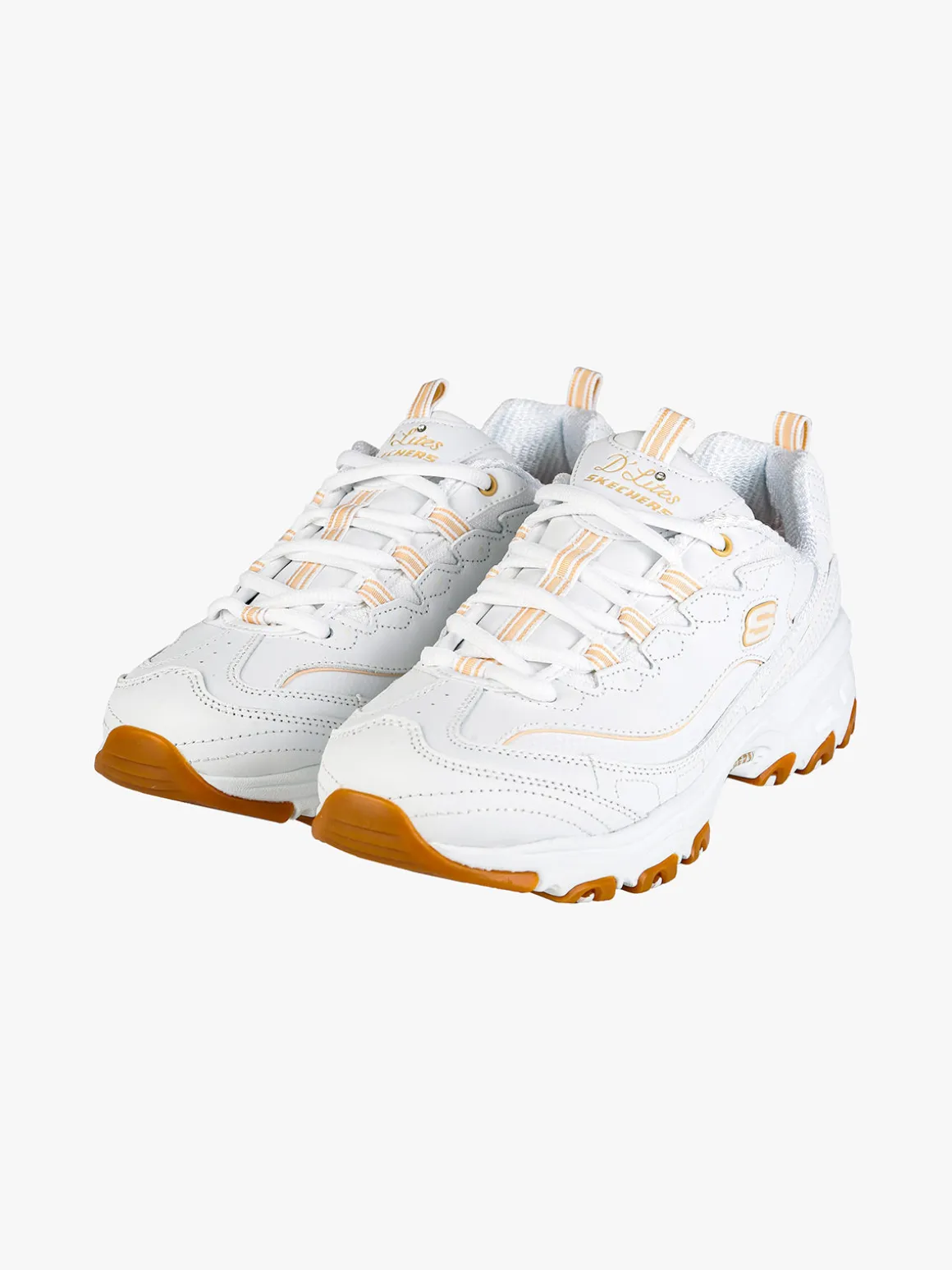Skechers D'LITES-GOOD NEUTRAL Sneakers donna in pelle