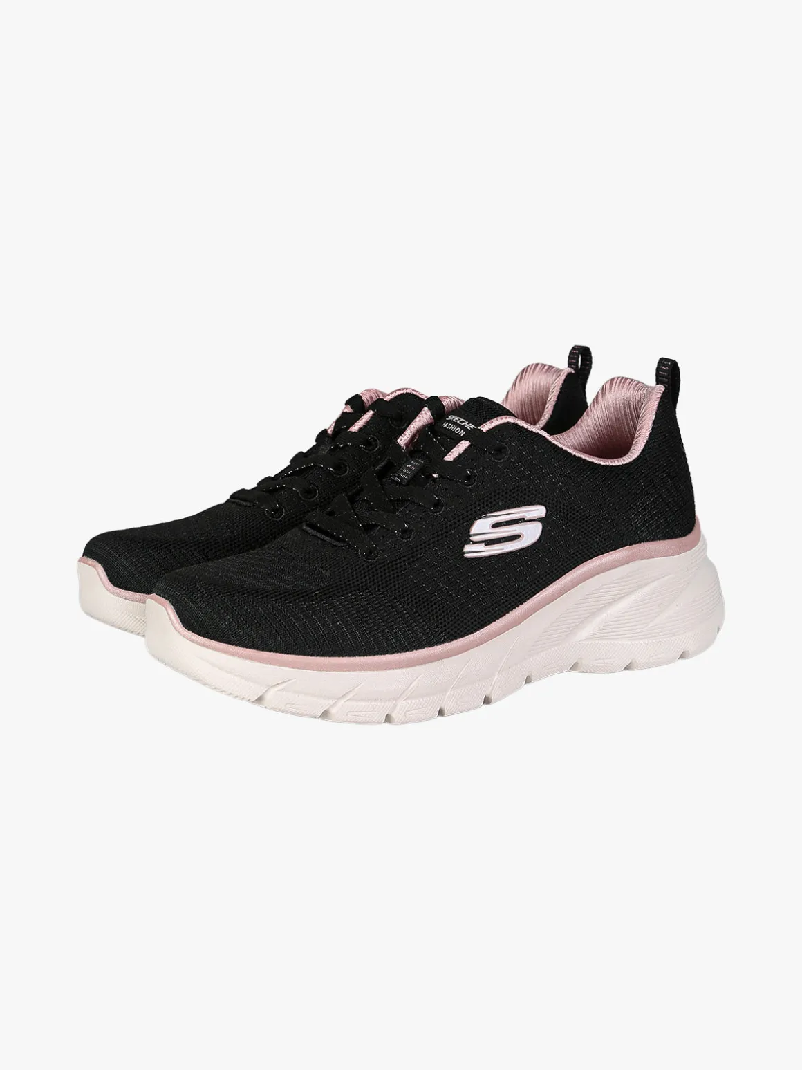 Skechers FASHION FIT 2.0 Moonlight glow Sneakers sportive da donna - nero
