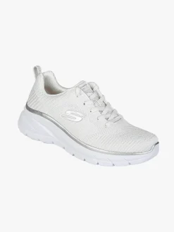 Skechers FASHION FIT 2.0 Moonlight glow Sneakers sportive da donna - bianco