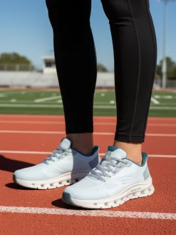 Skechers GLIDE-STEP PRO PURE MOTION Sneakers sportive slip-ins da donna - azzurro