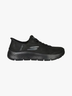 Skechers GO WALK FLEX Sneakers donna in pelle scamosciata - nero