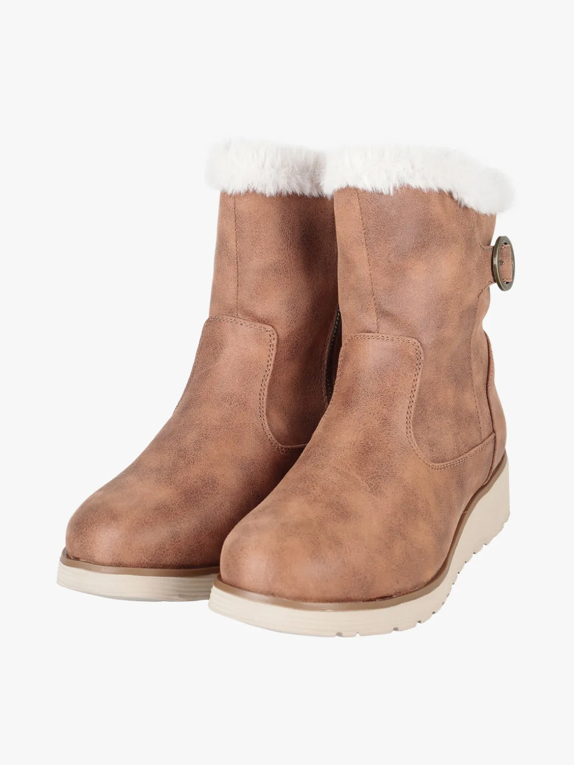 Skechers KEEPSAKES WEDGE COMFY WINTER Stivaletti donna in tessuto idrorepellente
