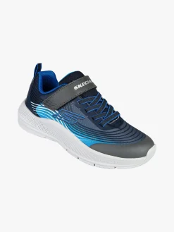 Skechers MICROSPEC ADVANCE Sneakers da bambino con strappo - blu scuro