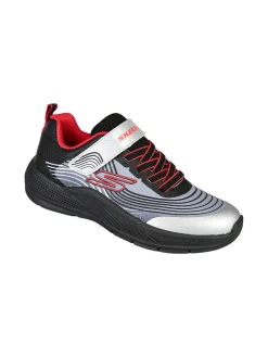 Skechers MICROSPEC ADVANCE Sneakers da bambino con strappo - nero