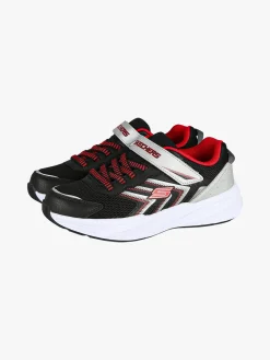 Skechers MICROSPEC TREAD Sneakers da bambino con strappo - nero