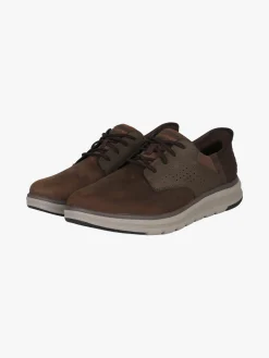 Skechers Orell Yates Scarpe in pelle da uomo - moro