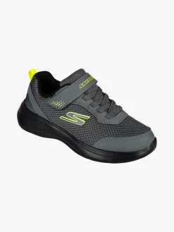 Skechers SELECTORS RESET ACHIEVED Sneakers bambino con strappo - grigio scuro