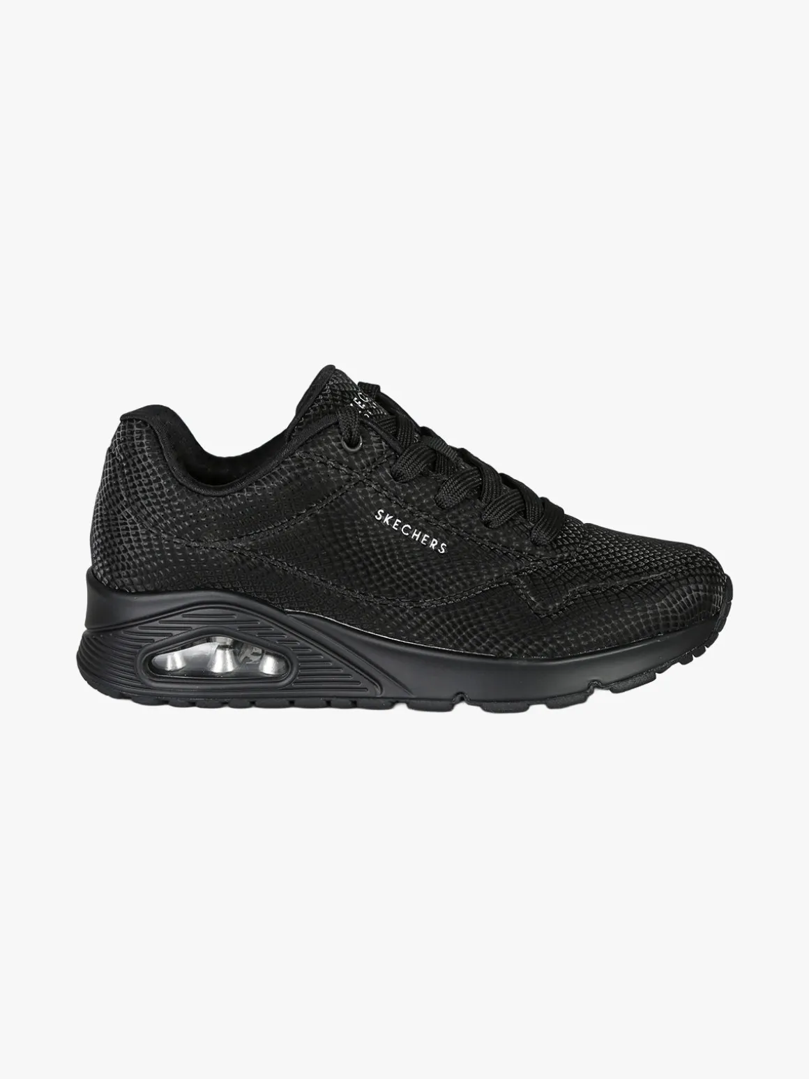 Skechers SHINY SCALE Sneakers sportive donna con air - nero
