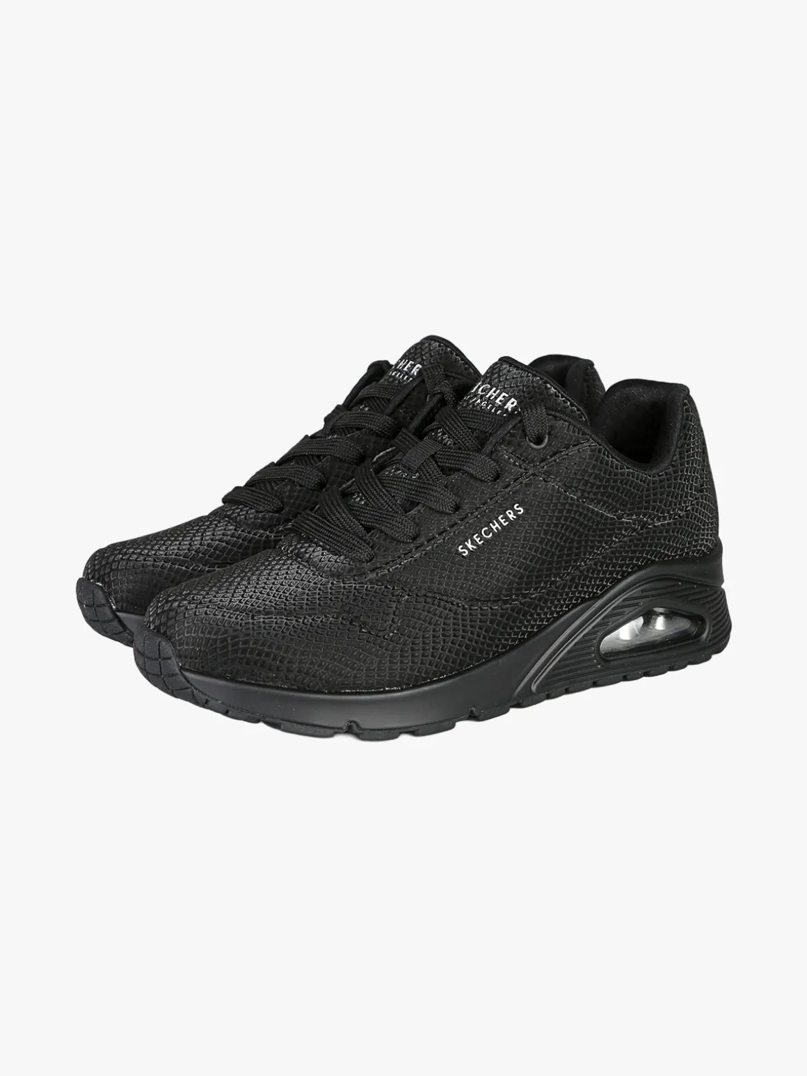 Skechers SHINY SCALE Sneakers sportive donna con air - nero