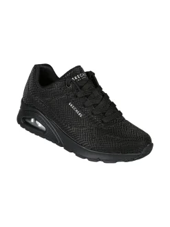 Skechers SHINY SCALE Sneakers sportive donna con air - nero