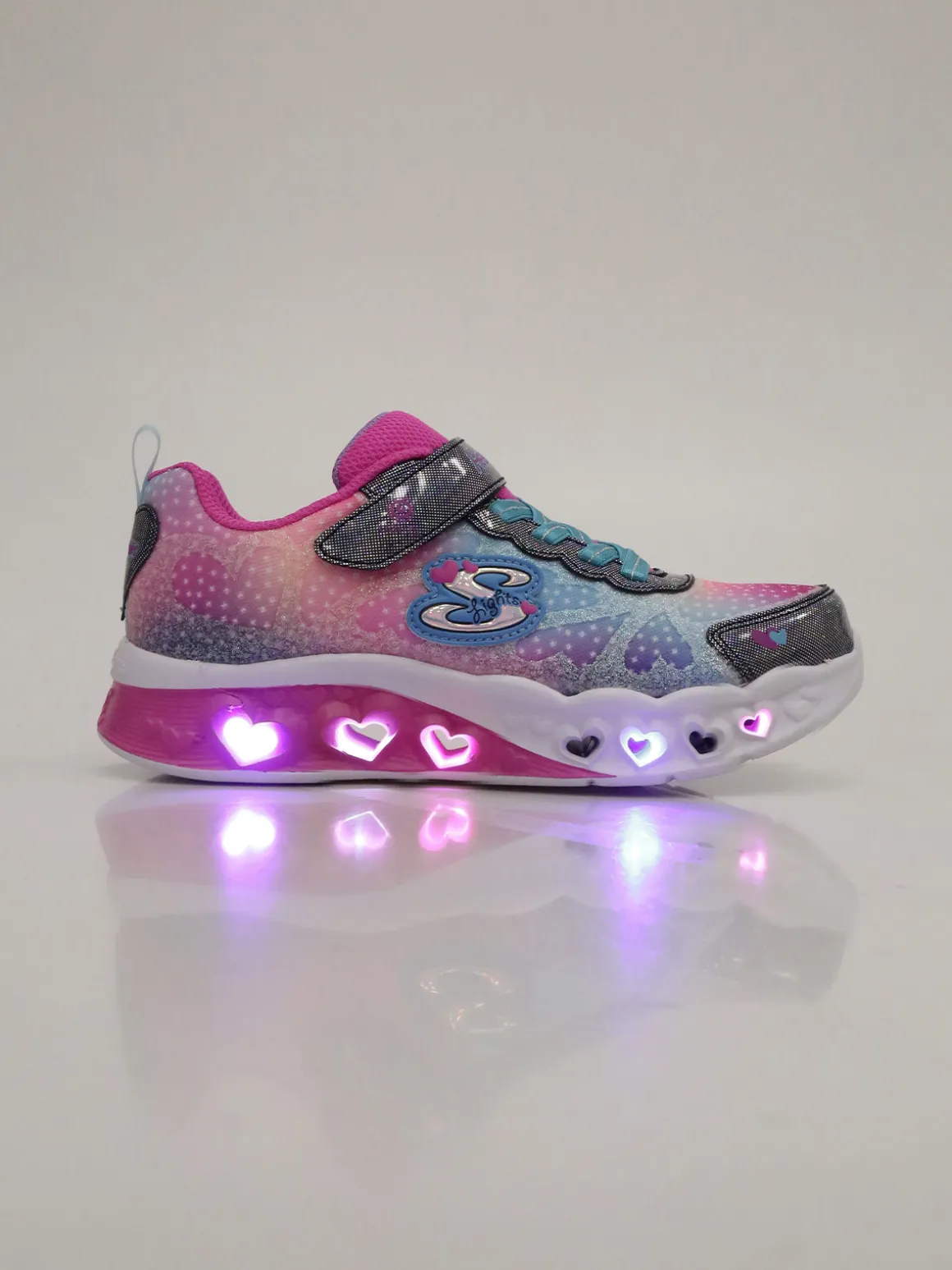 Skechers SIMPLY LOVE Flitter Heart Lights Sneakers da bambina con luci