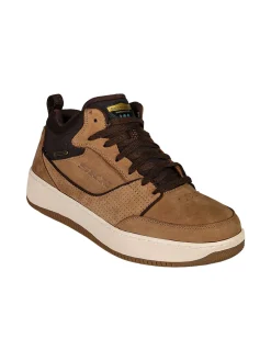 Skechers Sport Court 2.0 - Starke Sneakers alte da uomo - khaki