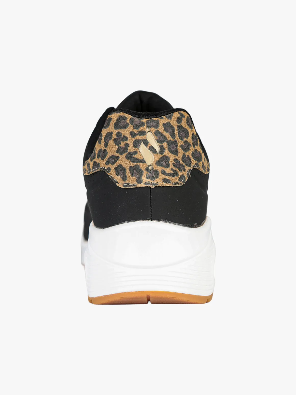 Skechers UNO JUNGLE NITE Sneakers donna con air - nero