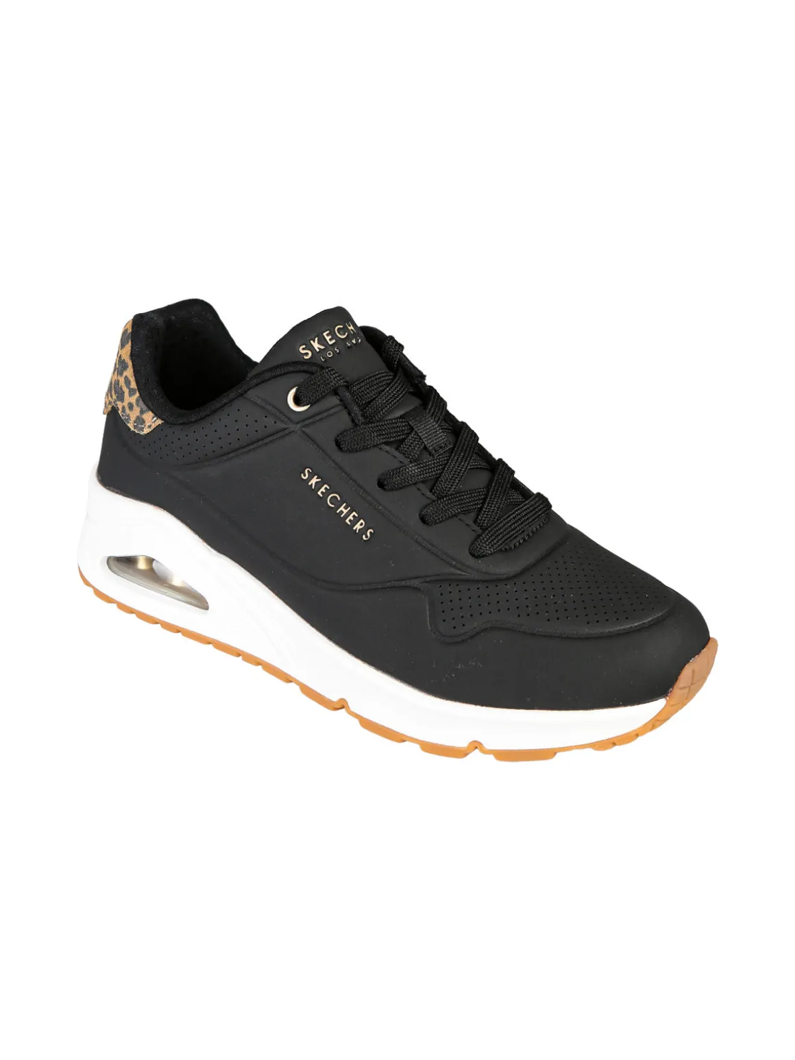 Skechers UNO JUNGLE NITE Sneakers donna con air - nero