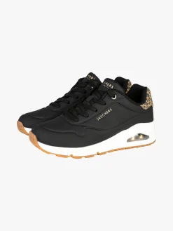 Skechers UNO JUNGLE NITE Sneakers donna con air - nero