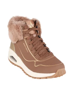Skechers UNO RUGGED FALL SHIMMER Sneakers alte da donna con ecopelo