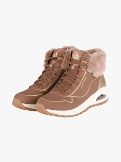 Skechers UNO RUGGED FALL SHIMMER Sneakers alte da donna con ecopelo