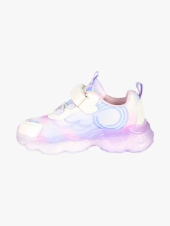 Skifidol Italian Brainrot Sneakers da bambina con luci e cinturino a strappo - lilla