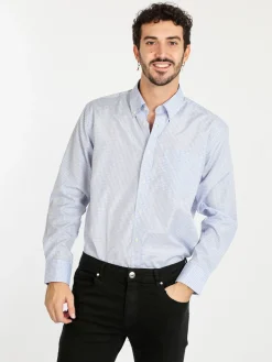Sky Camicia da uomo regular fit a quadretti